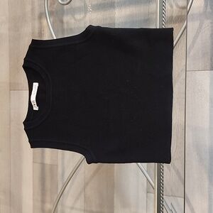 Zara crop knit top